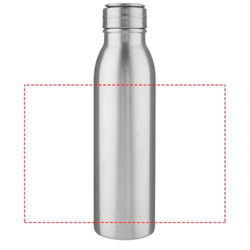 Harper 700 ml sportflaska i rostfritt stål med metalloop