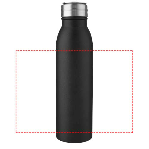 Harper 700 ml sportflaska i rostfritt stål med metalloop