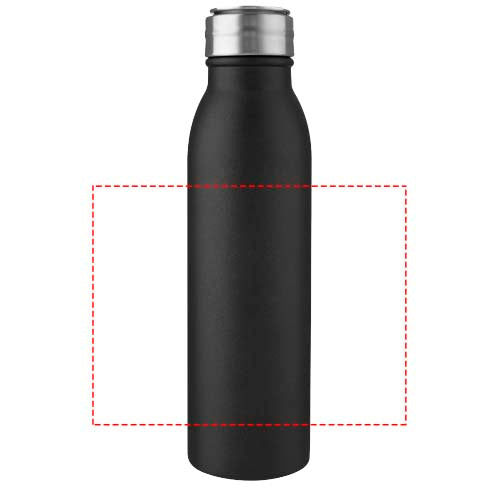 Harper 700 ml sportflaska i rostfritt stål med metalloop