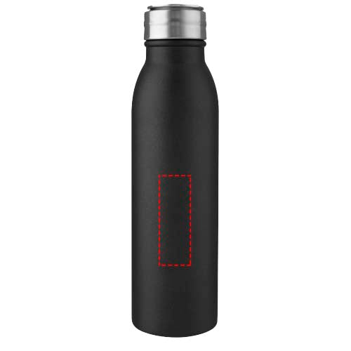 Harper 700 ml sportflaska i rostfritt stål med metalloop