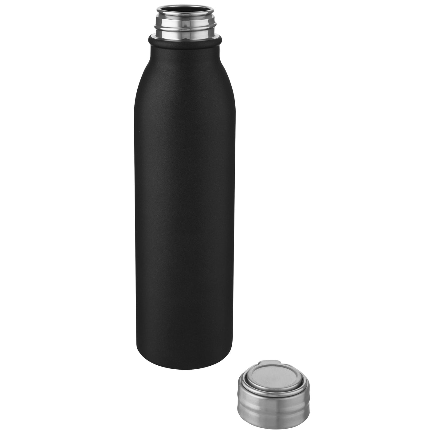 Harper 700 ml sportflaska i rostfritt stål med metalloop