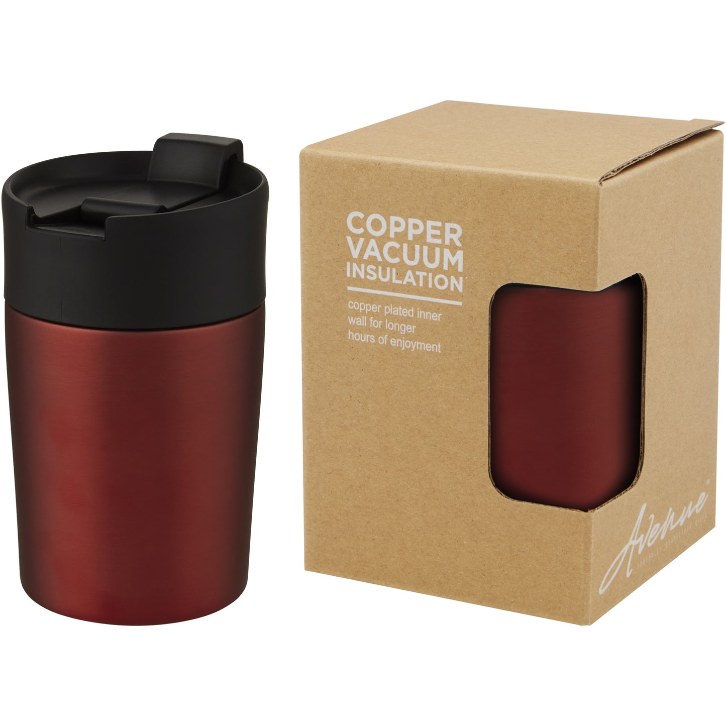 Jetta 180 ml vakuumisolerad termos i koppar