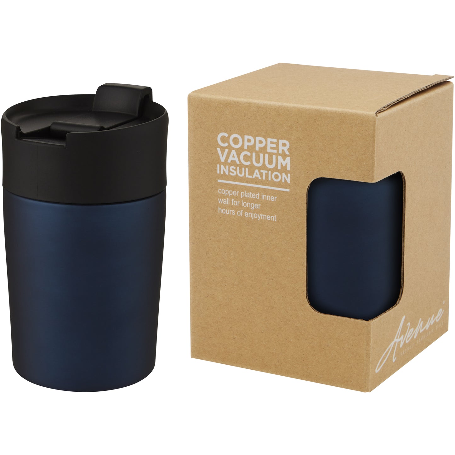 Jetta 180 ml vakuumisolerad termos i koppar