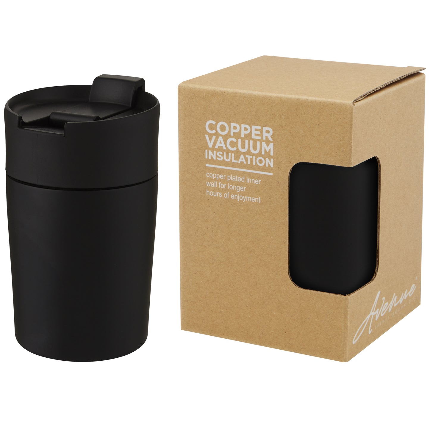 Jetta 180 ml vakuumisolerad termos i koppar