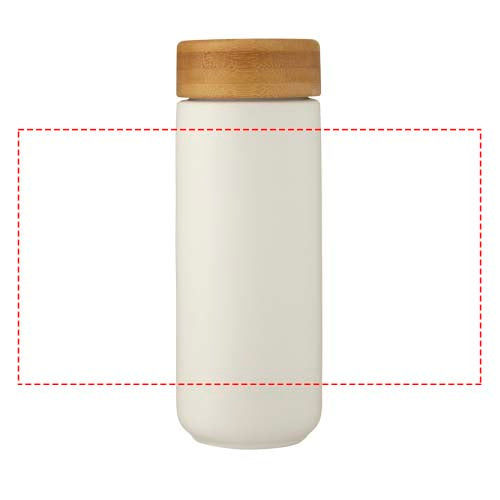 Lumi 300 ml keramisk termos med lock i bambu