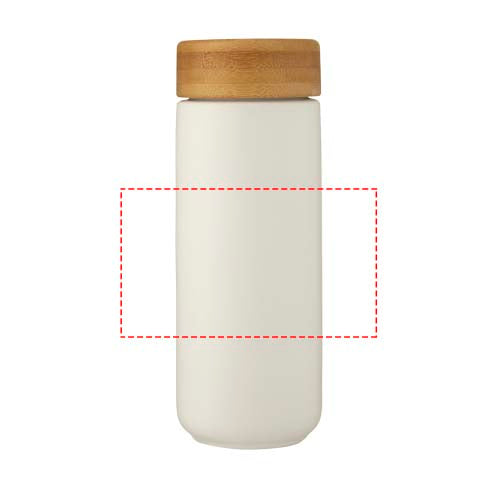 Lumi 300 ml keramisk termos med lock i bambu