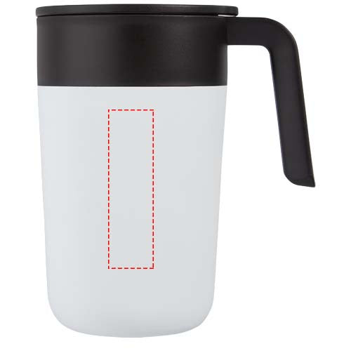 Nordia 400 ml återvunnen mugg med dubbelvägg