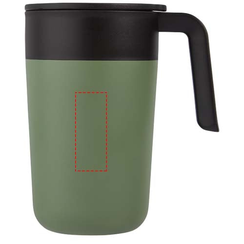 Nordia 400 ml återvunnen mugg med dubbelvägg