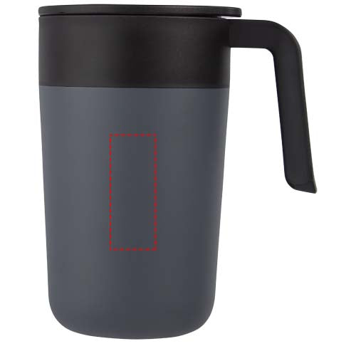 Nordia 400 ml återvunnen mugg med dubbelvägg