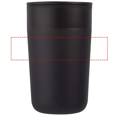 Nordia 400 ml återvunnen mugg med dubbelvägg