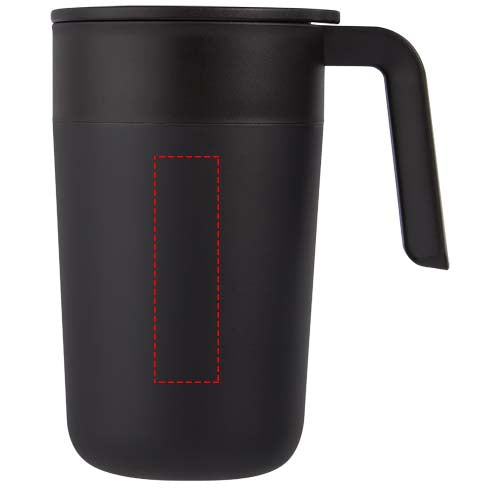 Nordia 400 ml återvunnen mugg med dubbelvägg