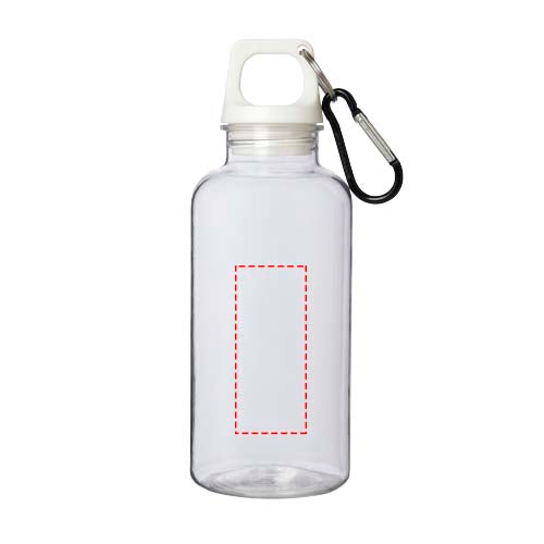 Oregon 400 ml vattenflaska av RCS-certifierad återvunnen plast med karbinhake