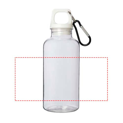 Oregon 400 ml vattenflaska av RCS-certifierad återvunnen plast med karbinhake