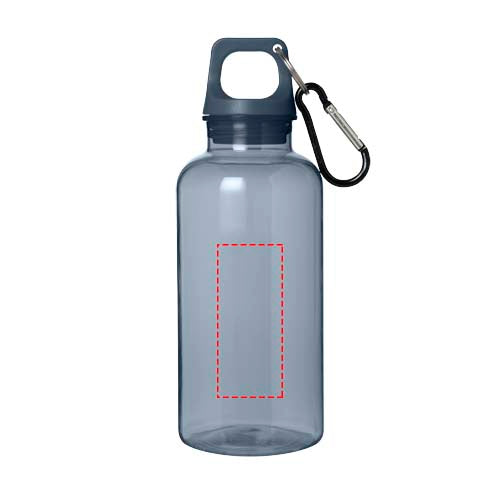 Oregon 400 ml vattenflaska av RCS-certifierad återvunnen plast med karbinhake