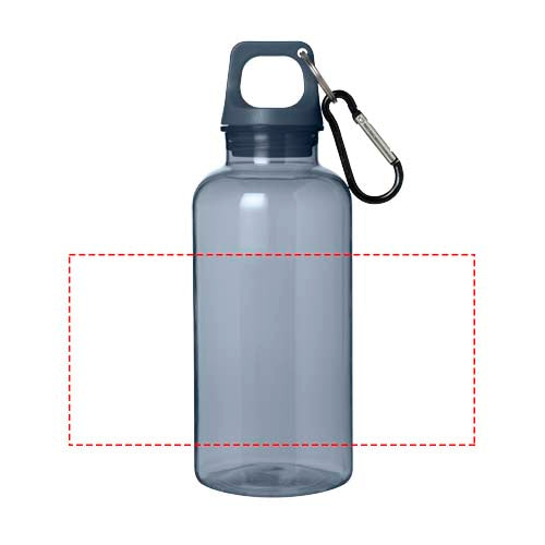 Oregon 400 ml vattenflaska av RCS-certifierad återvunnen plast med karbinhake
