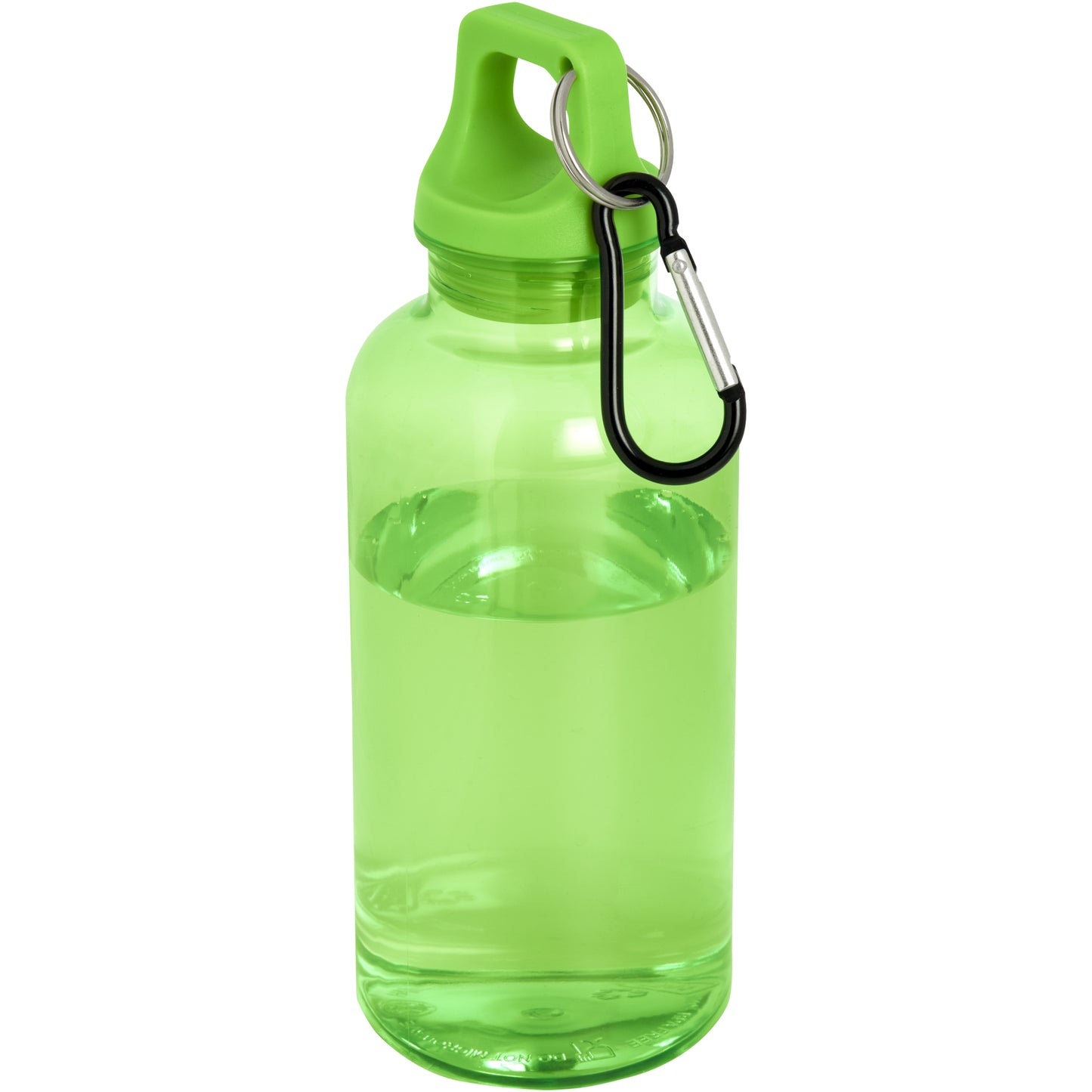 Oregon 400 ml vattenflaska av RCS-certifierad återvunnen plast med karbinhake