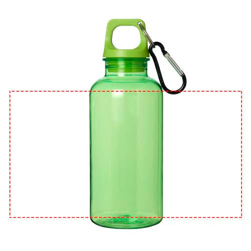 Oregon 400 ml vattenflaska av RCS-certifierad återvunnen plast med karbinhake