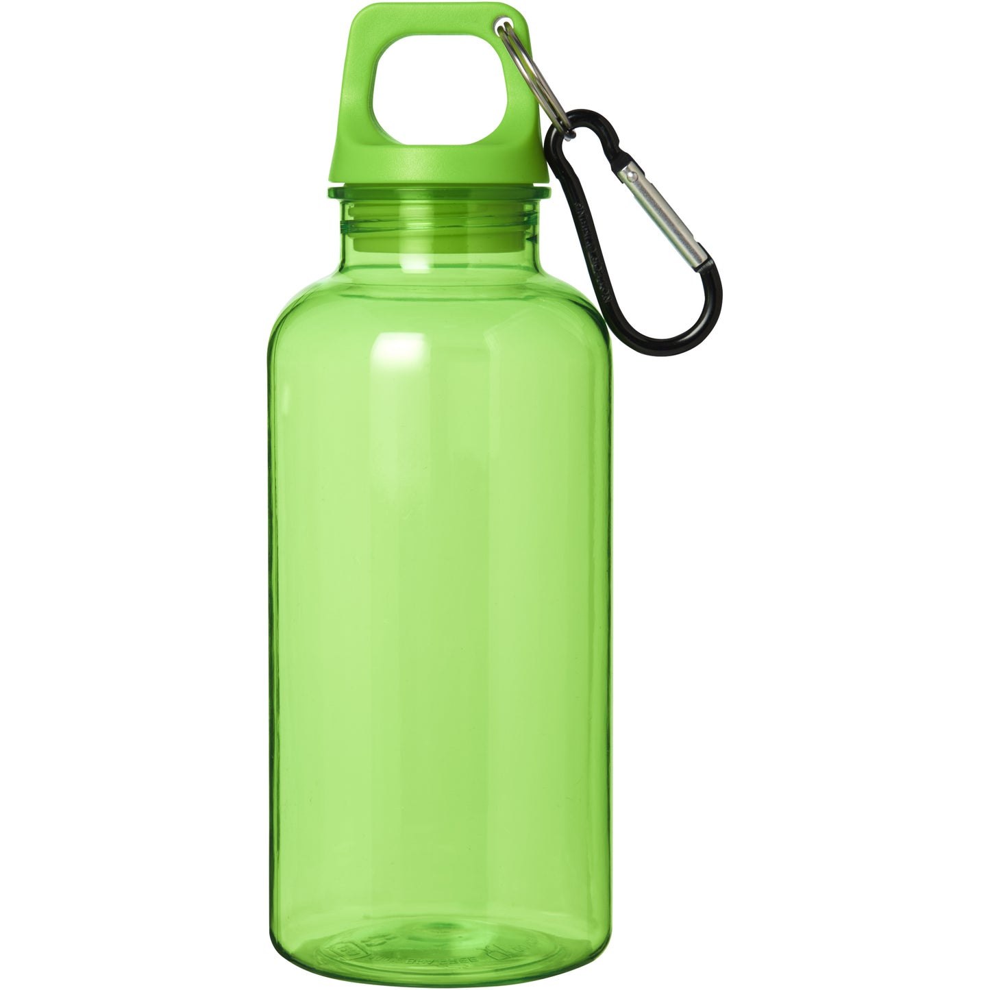 Oregon 400 ml vattenflaska av RCS-certifierad återvunnen plast med karbinhake
