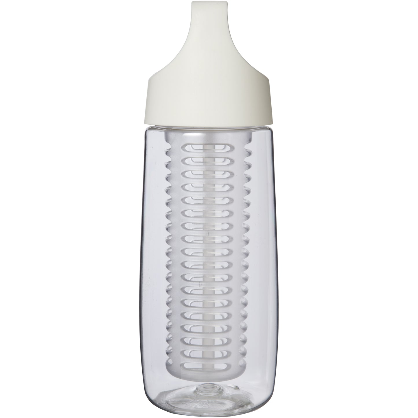 HydroFruit 700 ml sportflaska av återvunnen plast och uppfällbart lock och fruktkolv