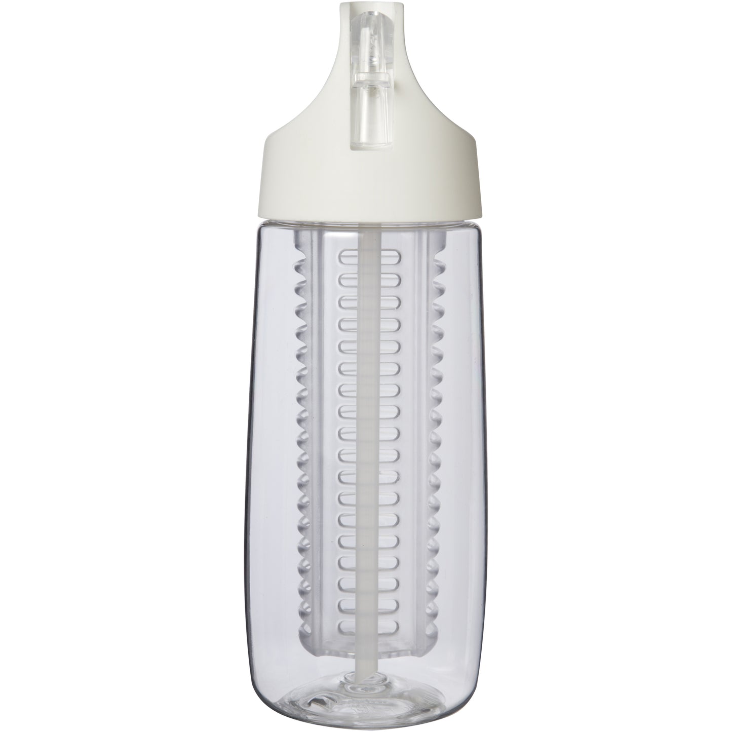 HydroFruit 700 ml sportflaska av återvunnen plast och uppfällbart lock och fruktkolv