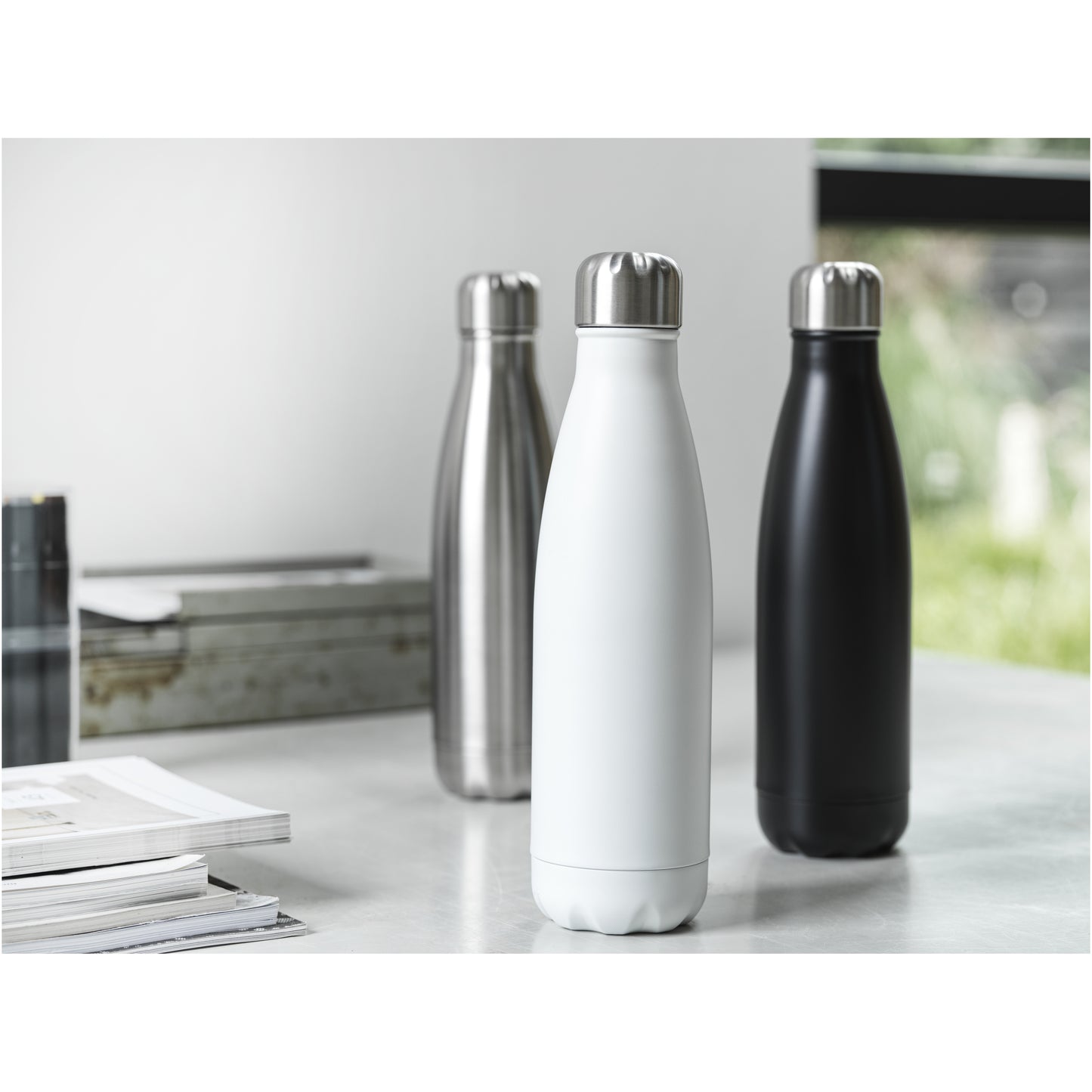 Cove 500 ml vakuumisolerad flaska av RCS-certifierat återvunnet rostfritt stål 