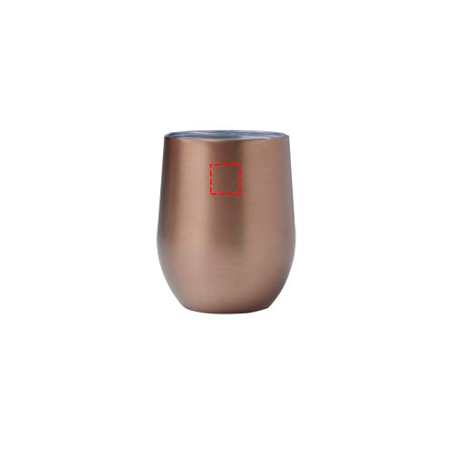 Corzo RCS-certifierad vakuumisolerad kopparmugg, 350 ml