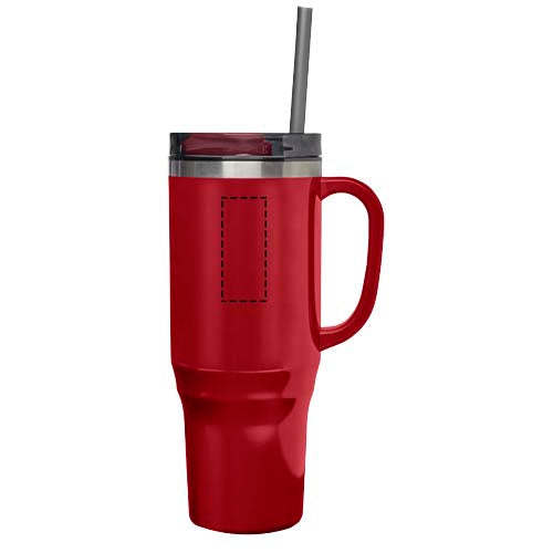 Melbourne RCS-certifierad mugg med sugrör, 1 200 ml