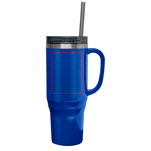 Melbourne RCS-certifierad mugg med sugrör, 1 200 ml