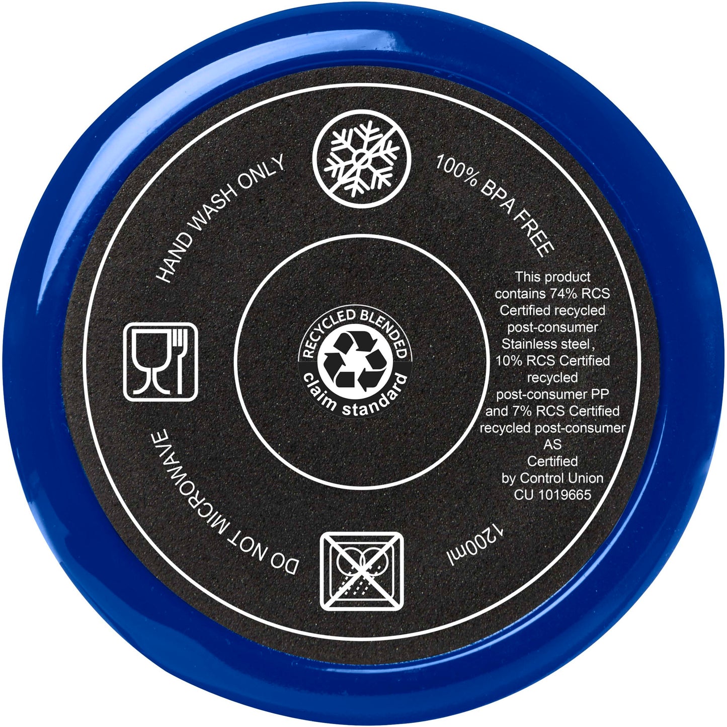 Melbourne RCS-certifierad mugg med sugrör, 1 200 ml