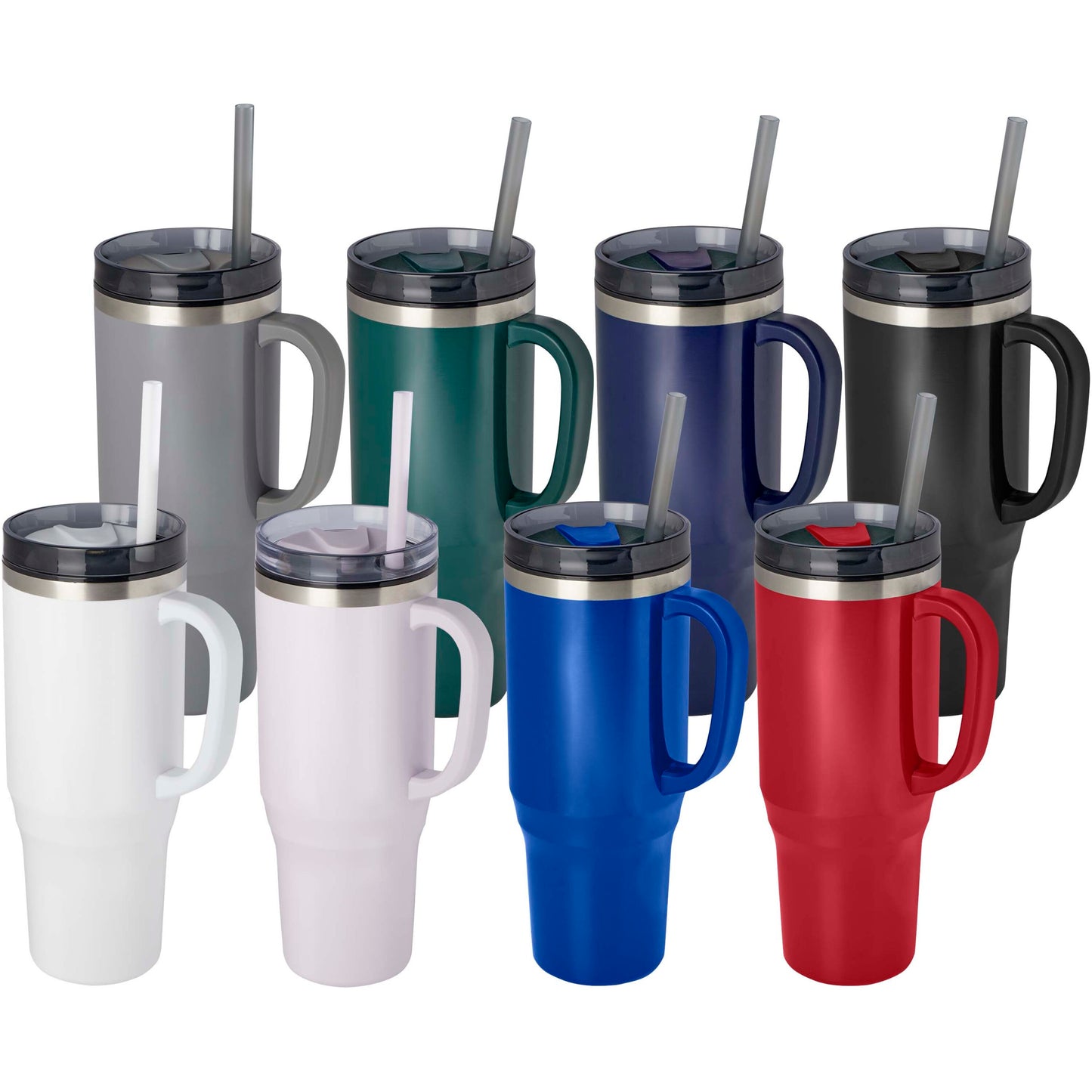 Melbourne RCS-certifierad mugg med sugrör, 1 200 ml