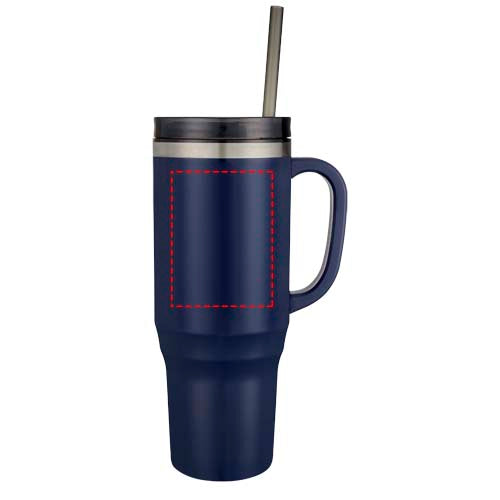 Melbourne RCS-certifierad mugg med sugrör, 1 200 ml