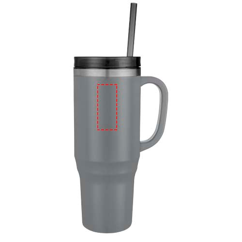 Melbourne RCS-certifierad mugg med sugrör, 1 200 ml