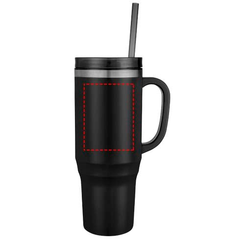 Melbourne RCS-certifierad mugg med sugrör, 1 200 ml