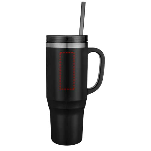Melbourne RCS-certifierad mugg med sugrör, 1 200 ml