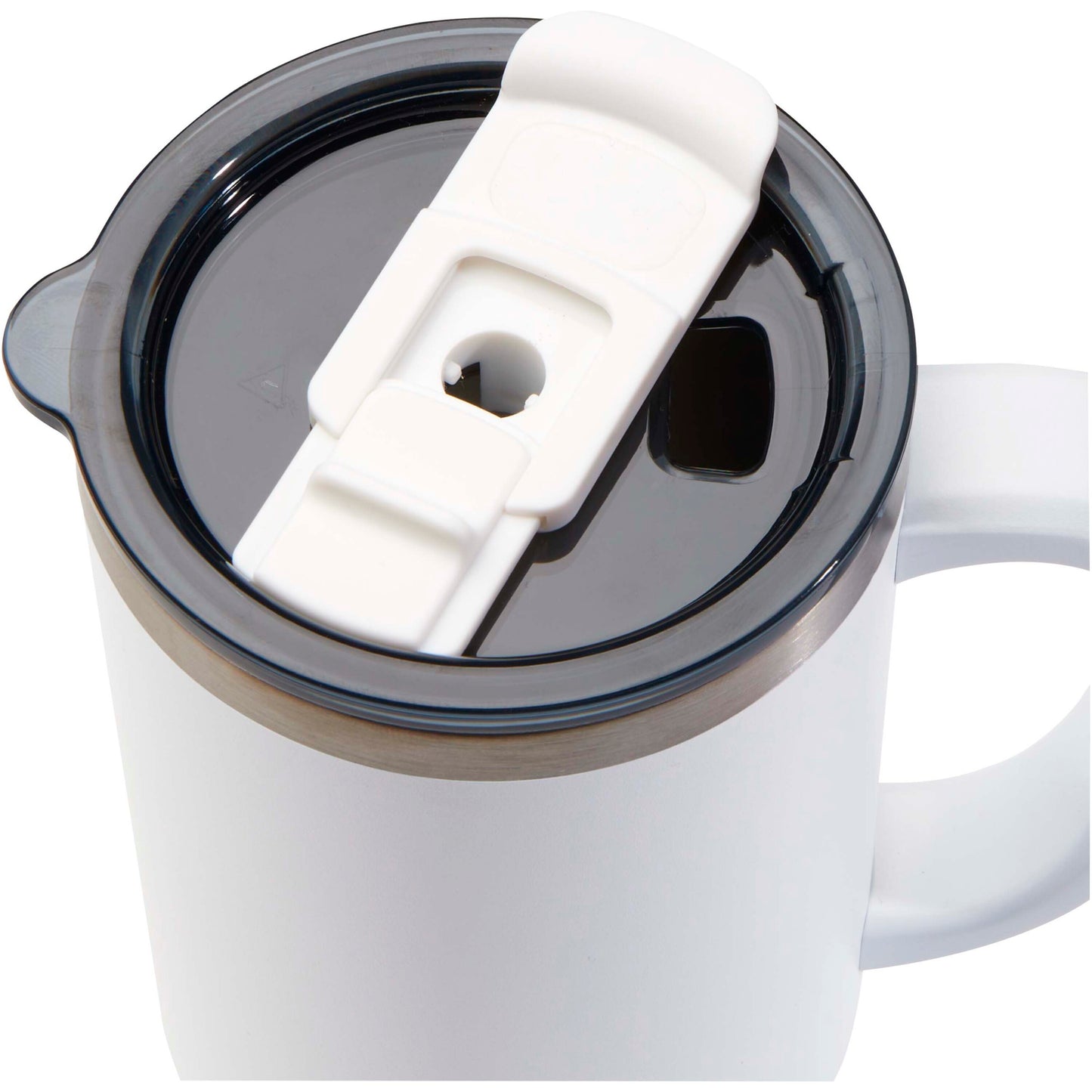 Sydney dubbelväggig RCS-certifierad vakuumisolerad kopparmugg med sugrör, 1 200 ml