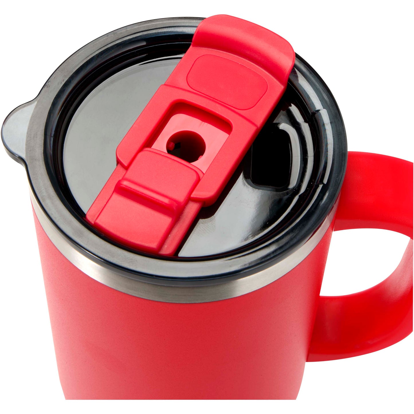 Sydney dubbelväggig RCS-certifierad vakuumisolerad kopparmugg med sugrör, 1 200 ml