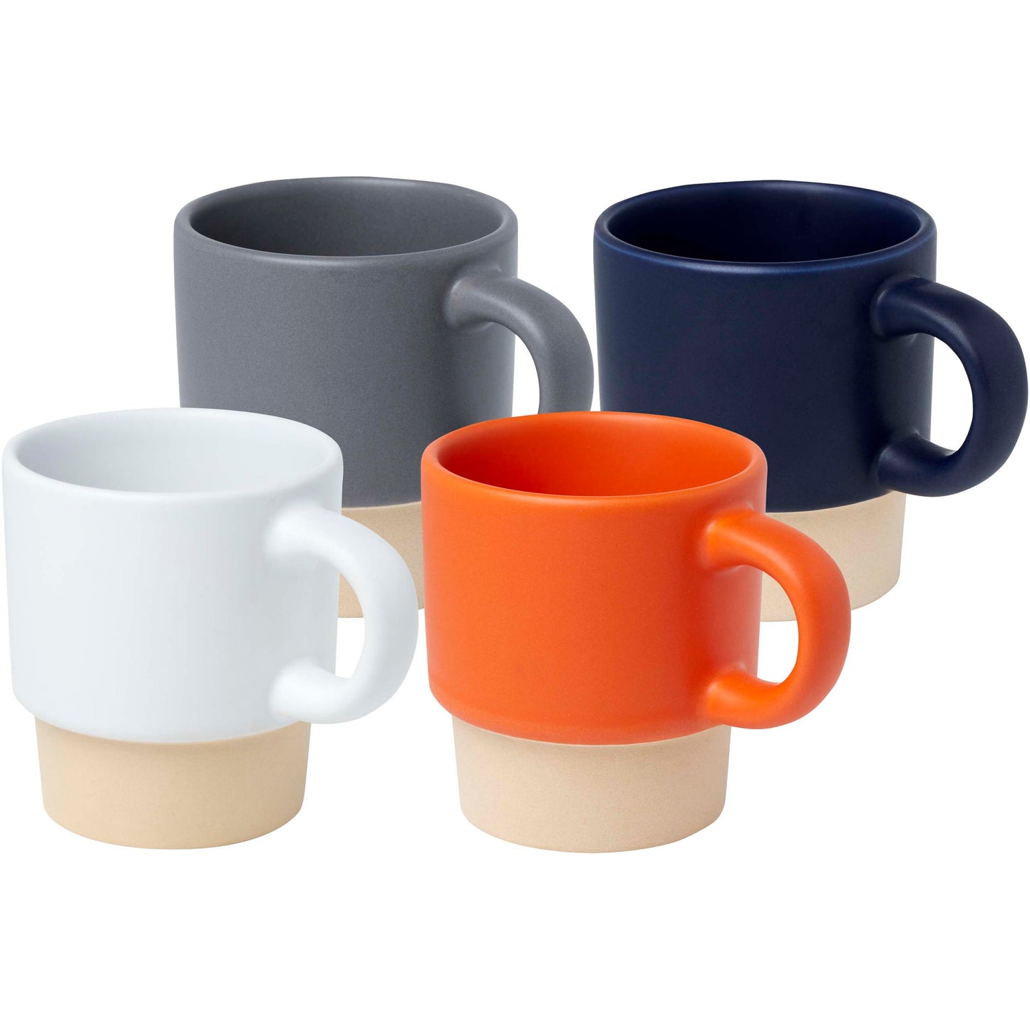 Olympia stapelbar espressokopp med botten av lera, 130 ml