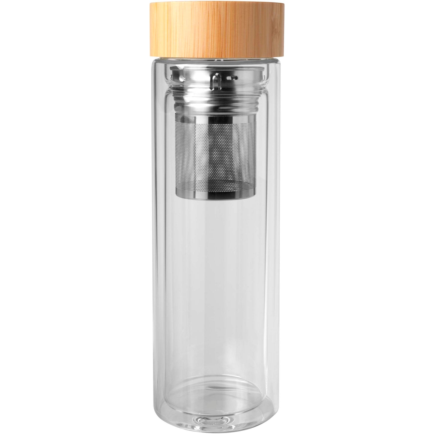 Bailey infusionsflaska i borsilikatglas med bambulock, 400 ml