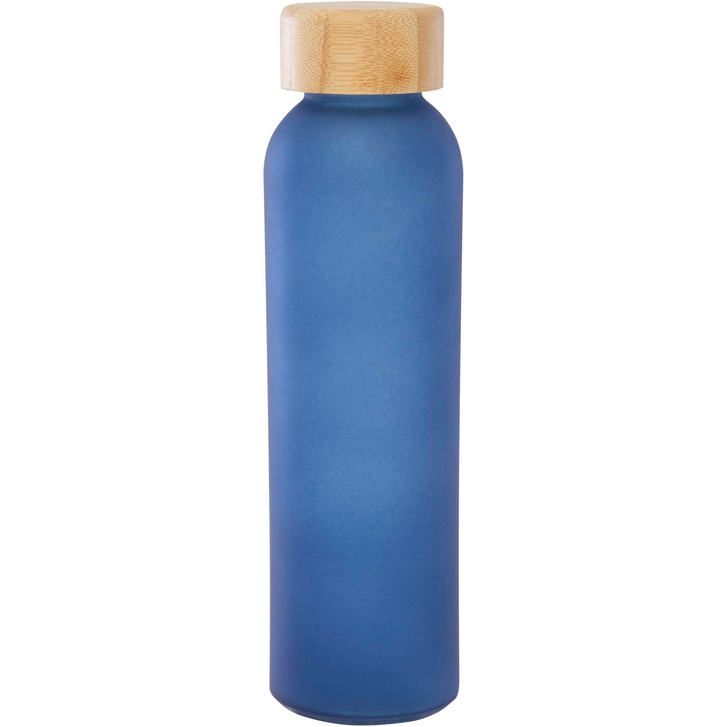 Lume 500 ml matt glasflaska av silikatglas med bambulock