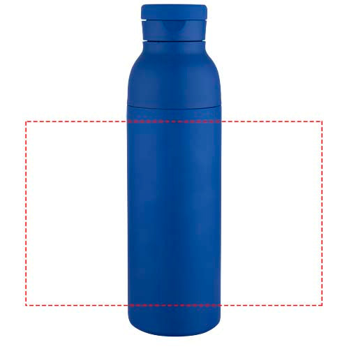 Illuminate 650 ml isolerad vattenflaska med dubbelvägg tillverkad av återvunnet RCS-rostfritt stål