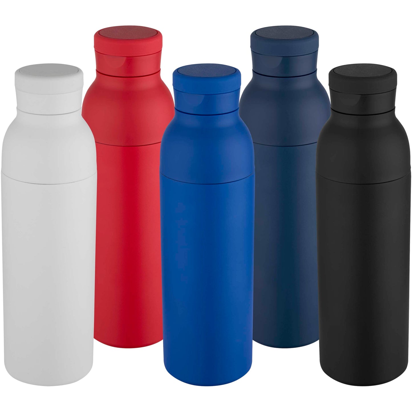 Illuminate 650 ml isolerad vattenflaska med dubbelvägg tillverkad av återvunnet RCS-rostfritt stål