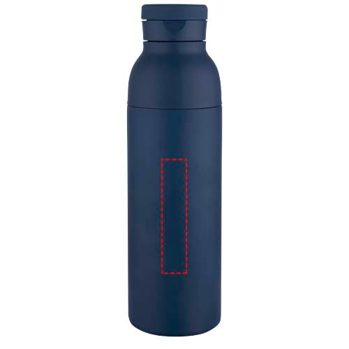 Illuminate 650 ml isolerad vattenflaska med dubbelvägg tillverkad av återvunnet RCS-rostfritt stål