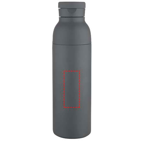 Illuminate 650 ml isolerad vattenflaska med dubbelvägg tillverkad av återvunnet RCS-rostfritt stål