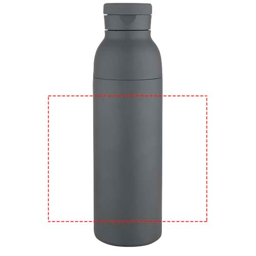 Illuminate 650 ml isolerad vattenflaska med dubbelvägg tillverkad av återvunnet RCS-rostfritt stål