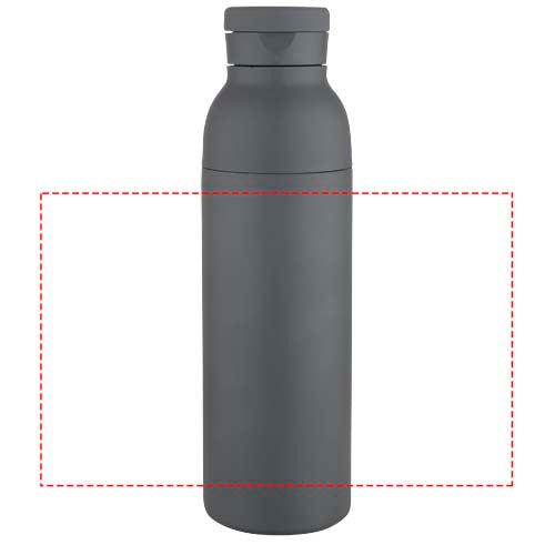 Illuminate 650 ml isolerad vattenflaska med dubbelvägg tillverkad av återvunnet RCS-rostfritt stål
