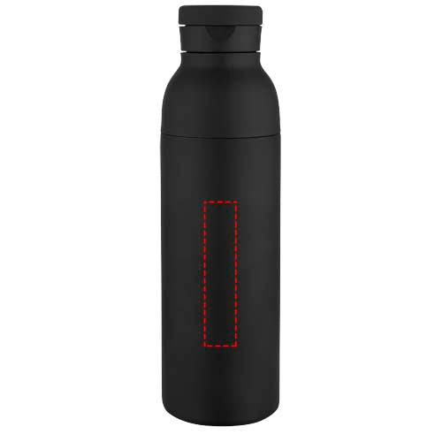 Illuminate 650 ml isolerad vattenflaska med dubbelvägg tillverkad av återvunnet RCS-rostfritt stål