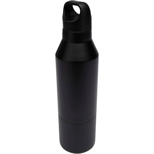 Odessy 600 ml RCS-certifierad isolerad flaska av återvunnet rostfritt stål med 300 ml mugg