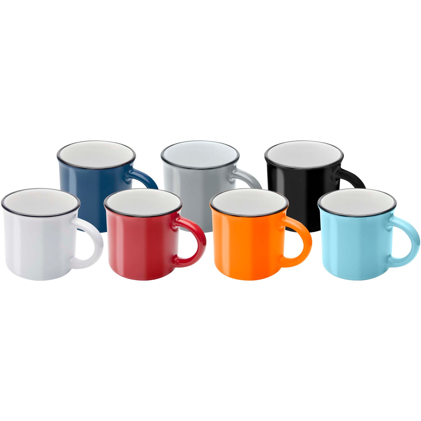 Bari 240 ml keramikmugg med glansig finish
