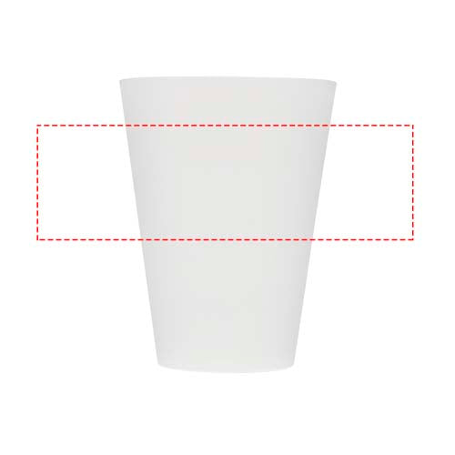 Glastonbury 300 ml återanvändbar plastmugg