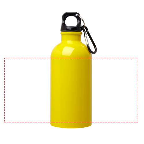 Oregon 400 ml vattenflaska i RCS-certifierat rostfritt stål med enkelvägg och karbinhake